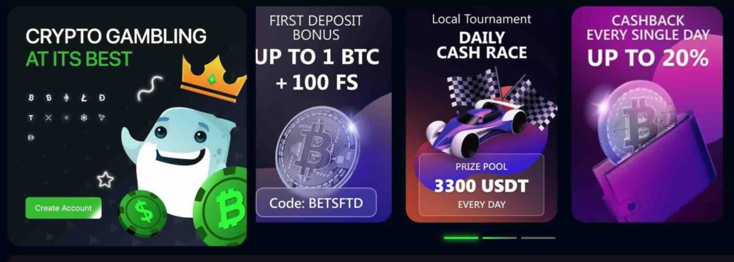 bets-io bitcoin casino screen shot