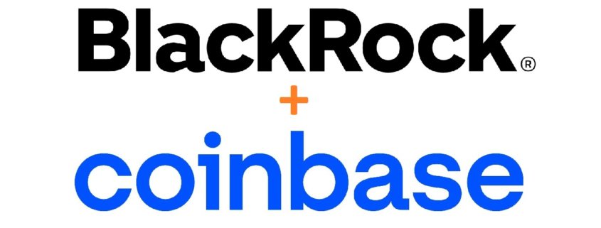 blackrock logosu + coinbase logosu